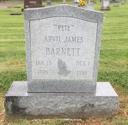 Arvil James “Pete” Barnett 