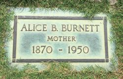 Alice Bertha <I>Armstrong</I> Burnett 