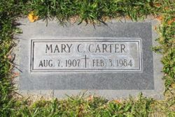 Mary Catherine <I>Crowley</I> Carter 