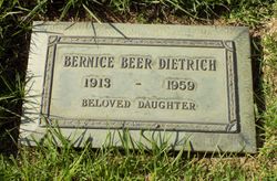 Bernice <I>Beer</I> Dietrich 