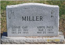Lonie Gay <I>Moneypenny</I> Miller 