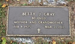Betty Jean <I>Myers</I> Gray 
