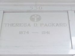 Theresa <I>Dorr</I> Packard 