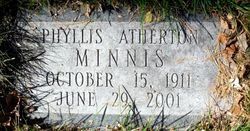 Phyllis Lucile <I>Atherton</I> Minnis 
