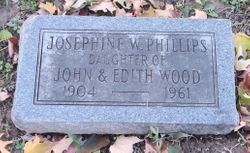 Josephine <I>Wood</I> Phillips 