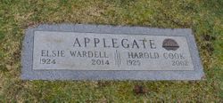Elsie Louise <I>Wardell</I> Applegate 