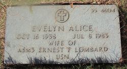 Evelyn Alice Lombard 