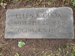 Ellen Katherine “Kate” <I>Dodge</I> Cook 