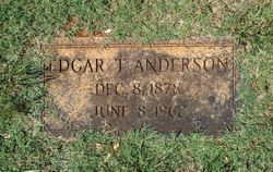 Edgar T Anderson 