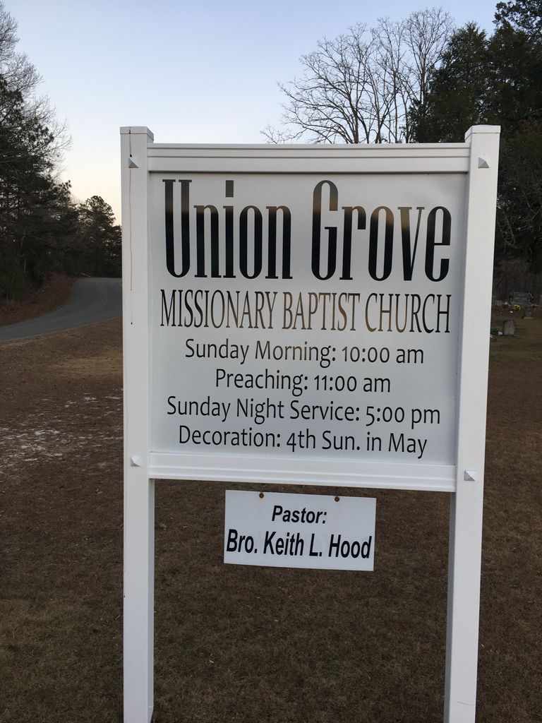 Union Grove Missionary Baptist Church Cemetery