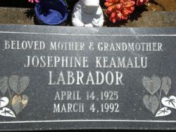 Josephine <I>Keamalu</I> Labrador 