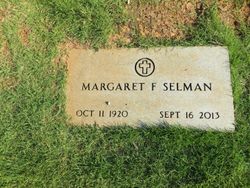 Margaret Mary <I>Flemming</I> Selman 