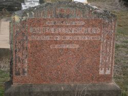 Agnes Ellen <I>West</I> Ridgley 