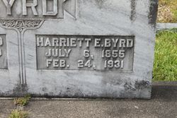 Harriett Elizabeth <I>Wheat</I> Byrd 