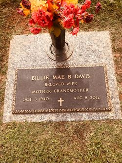 Billie Mae <I>Bryant</I> Davis 