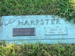 Martha R <I>Selle</I> Harpster 