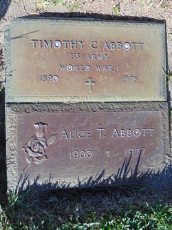 Alice <I>Thompson</I> Abbott 