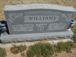 Mary Lucille “Mayme” <I>Abbe</I> Williams 