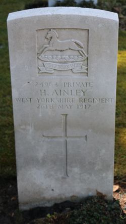 Private Harold Ainley 