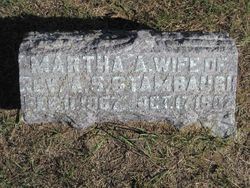 Martha Ann <I>Pangborn</I> Stambaugh 