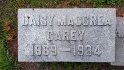 Mary Daisy <I>MacCrea</I> Carey 