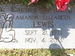 Amanda Elizabeth <I>Ferrell</I> Lewis 