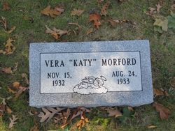 Vera Catherine “Katy” Morford 