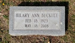 Hilary Ann <I>Day</I> Buckley 