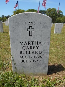 Martha <I>Carey</I> Bullard 