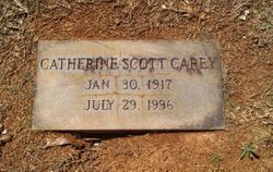 Catherine Mae <I>Scott</I> Carey 