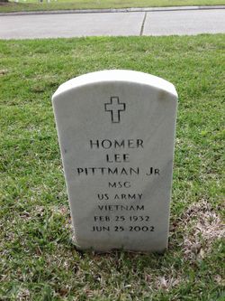 MSGT Homer Lee Pittman Jr.