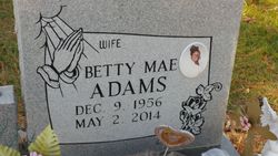 Betty Mae Adams 