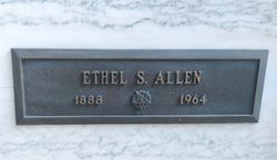 Ethel Samelia <I>Cummings</I> Allen 