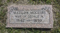 Matilda Ann <I>Needham</I> McGuire 