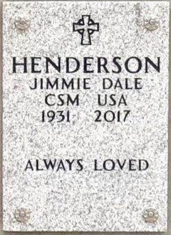 Jimmie Dale Henderson 