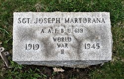 SGT Joseph “Joe” Martorana 