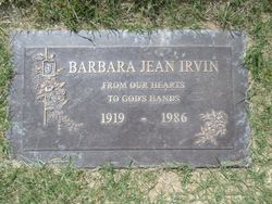 Barbara Jean <I>East</I> Irvin 