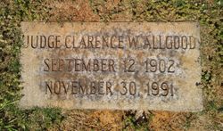 Clarence William Allgood 