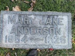 Mary Jane <I>King</I> Anderson 