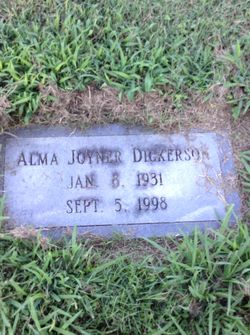 Alma Frances <I>Joyner</I> Dickerson 