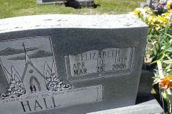 Elizabeth Mae <I>Cornwell</I> Hall 