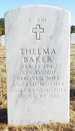 Thelma Lee <I>Wright</I> Baker 