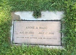 Anne A. <I>Steinhauser</I> Haig 