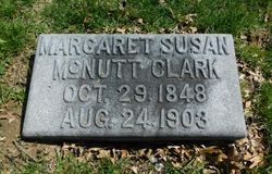 Margaret Susan <I>McNutt</I> Clark 