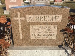 Emma <I>Wagner</I> Albrecht 