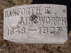 Danforth E Ainsworth 