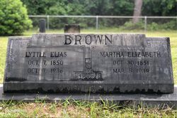 Martha Elizabeth <I>Collins</I> Brown 
