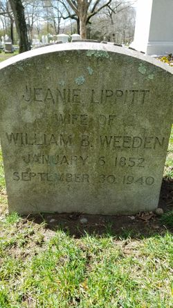Jeanie <I>Lippitt</I> Weeden 