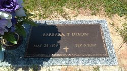 Barbara Tate <I>Jackson</I> Dixon 