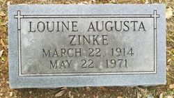 Louine Augusta <I>Venghaus</I> Zinke 